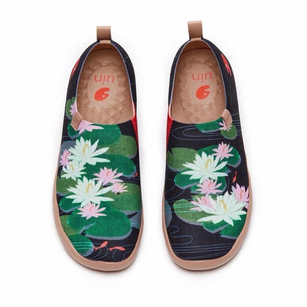 UIN Women’s Shoes Slip On Monet The Water-Lily Pond V2 Toledo Size 5.5 Artsy